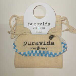 Pura Vida Woven Seed Bead Checkerboard Bracelet